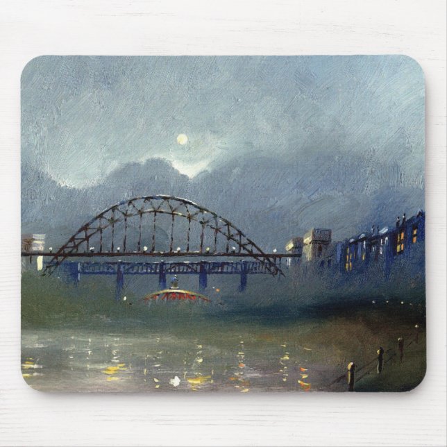 Fog On The Tyne Mouse Pad (Front)