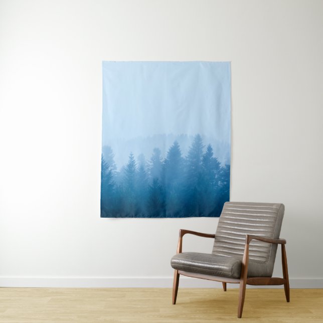 Fog over forest tapestry (In Situ)