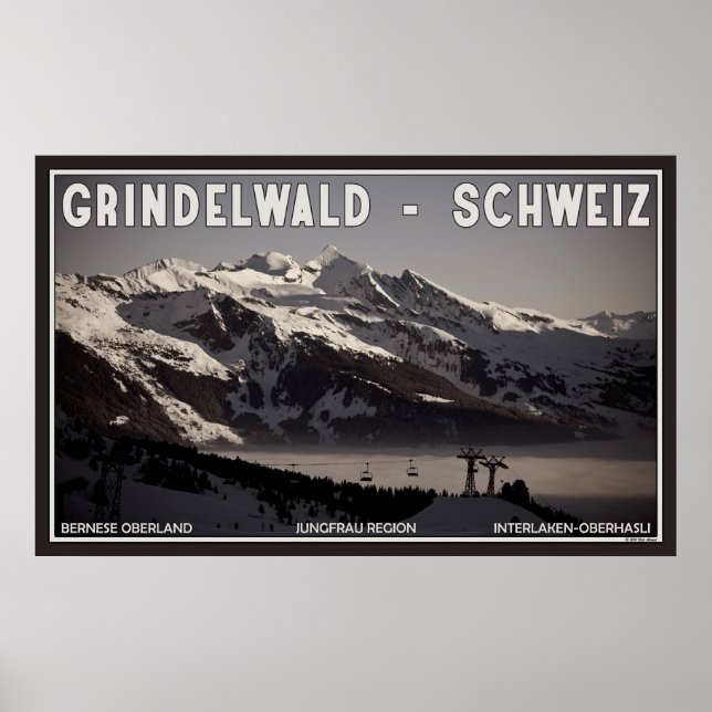 Fog over Grindelwald Poster (Front)
