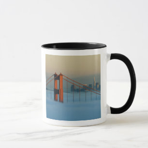 Fog rolls through the San Francisco bay Mug