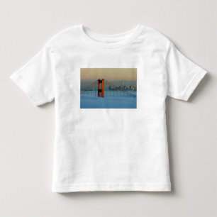 Fog rolls through the San Francisco bay Toddler T-Shirt