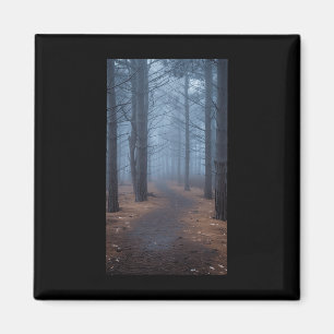 Fog Scenic Forest Forest Misty Trees Nature 1 Magnet