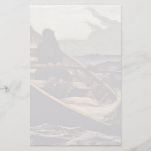 Fog Warning (The Fog Warning) By Homer Winslow Stationery