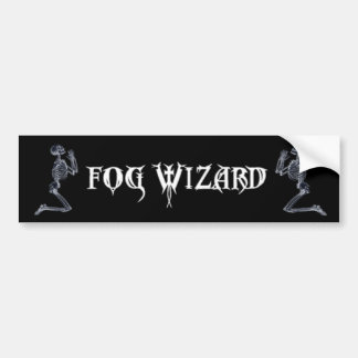 Fog Wizard Pray for Your Sins Bumpersticker Bumper Sticker