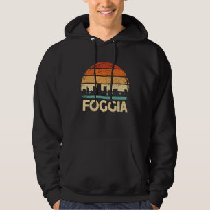 Foggia Skyline  1 Hoodie
