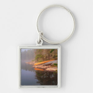 Foggy Canoe Campsite, Lake Kawnipi, Key Ring
