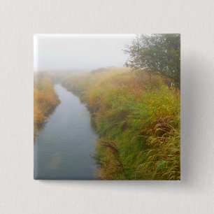 Foggy creek 2 15 cm square badge