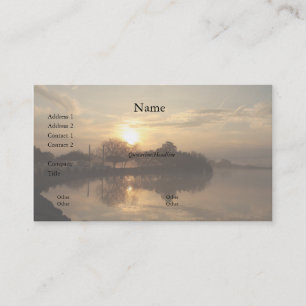 Foggy Day 10 Business Card