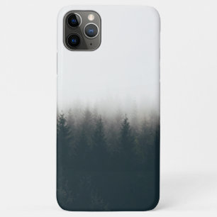 Foggy Forest Pine Mountain Esthetic Art iPhone 11 Pro Max Case