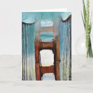 "Foggy Golden Gate" by AlarsenArtist Card