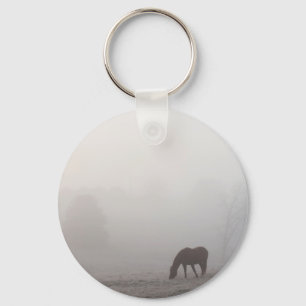 Foggy Grazing Key Ring