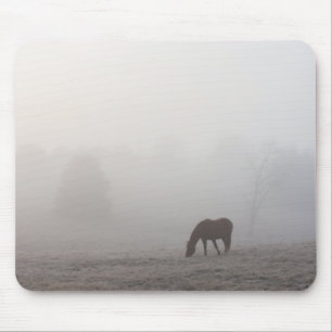 Foggy Grazing Mouse Pad