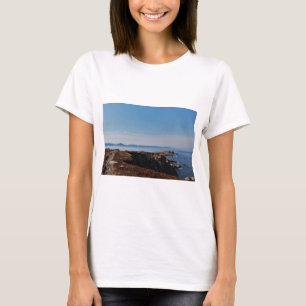 Foggy Horizon Past White Point T-Shirt