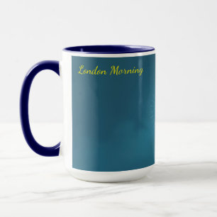 Foggy London Neo Deco Personalised Coffee Mug