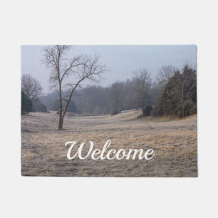 Foggy Meadow Welcome Doormat
