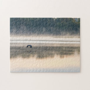 Foggy Morning Flight Jigsaw Puzzle