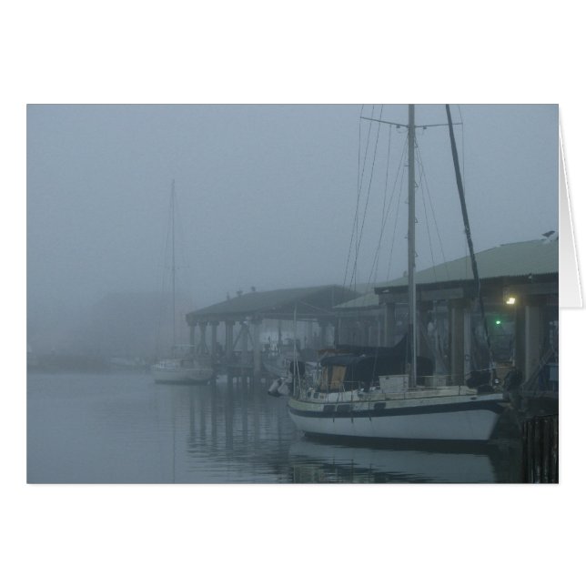 Foggy Morning in Port Mansfield (Front Horizontal)