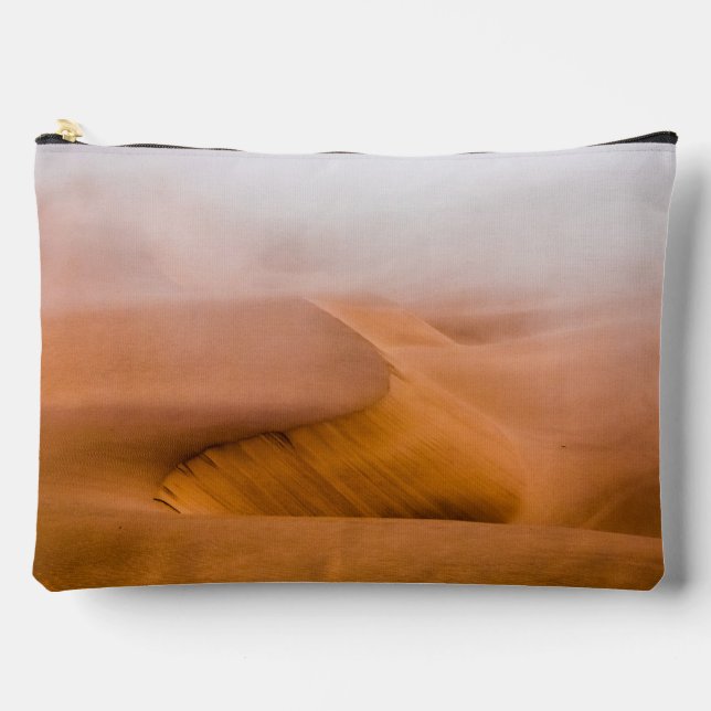 Foggy Namib Desert Accessory Pouch (Front)