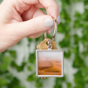 Foggy Namib Desert Key Ring