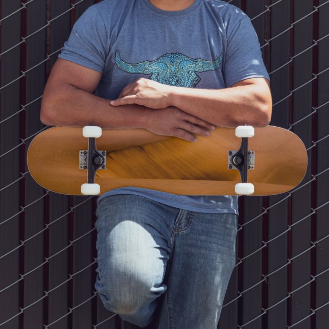 Foggy Namib Desert Skateboard (Outdoor 3)