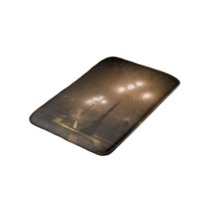 Foggy Piazza San Marco, Venice Bath Mat