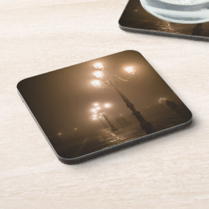 Foggy Piazza San Marco, Venice Coaster