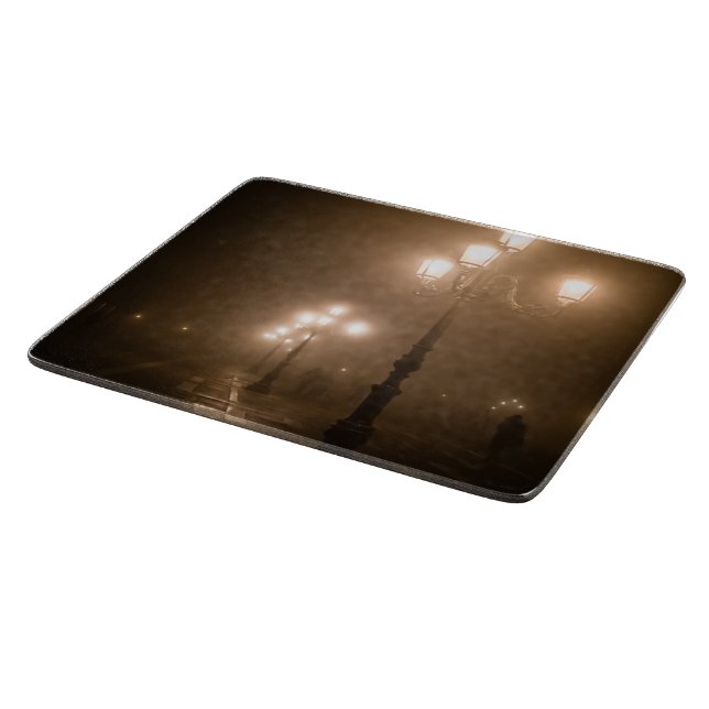 Foggy Piazza San Marco, Venice Cutting Board (Corner)