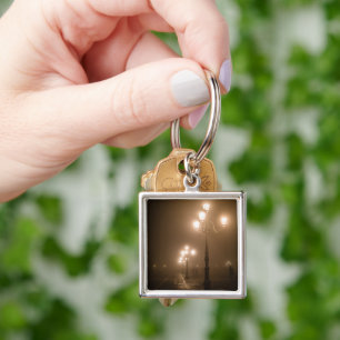 Foggy Piazza San Marco, Venice Key Ring