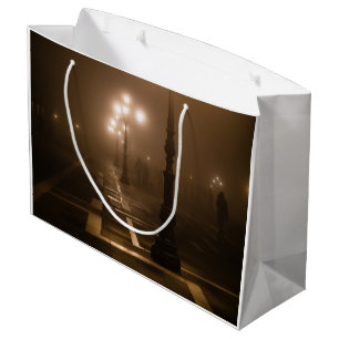Foggy Piazza San Marco, Venice Large Gift Bag