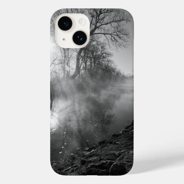 Foggy River Morning Sunrise Case-Mate iPhone Case (Back)