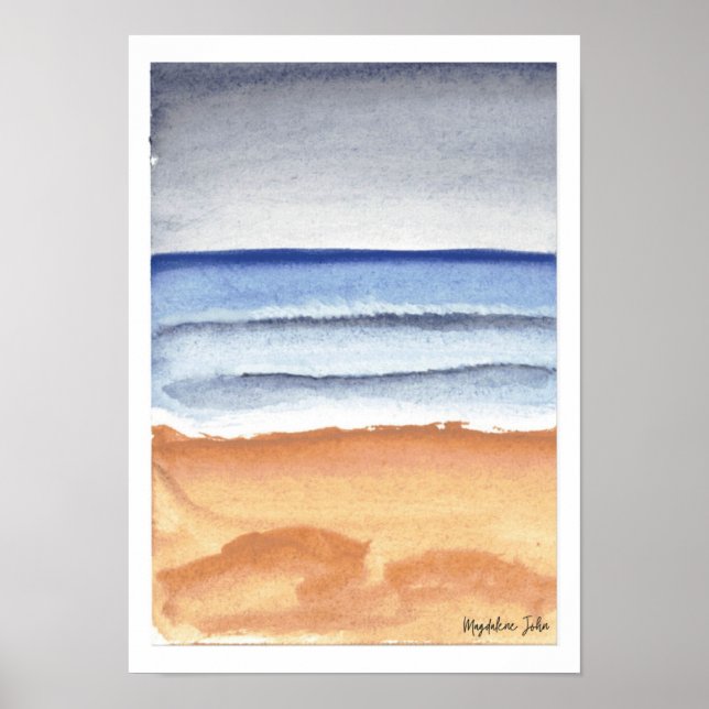 Foggy Sea Poster (Front)