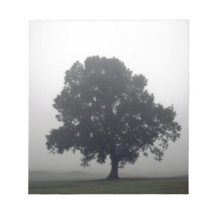 Foggy Tree Notepad