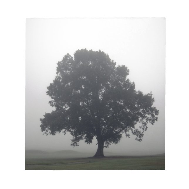 Foggy Tree Notepad (Front)