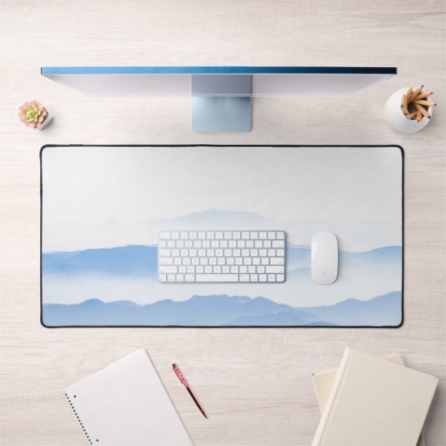 Foggy valley layers desk mat (Office 1)