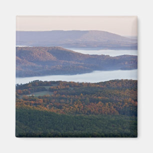 Foggy valleys and fall foliage in Ozark Magnet
