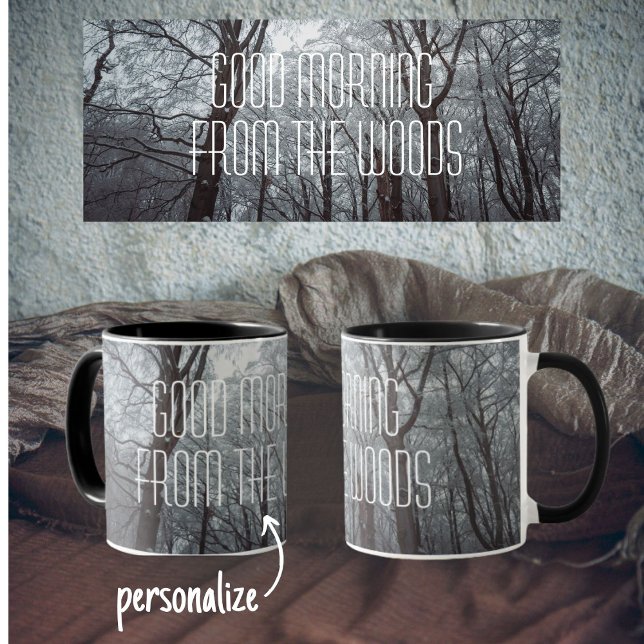 Foggy Winter Forest Mug (Creator Uploaded)