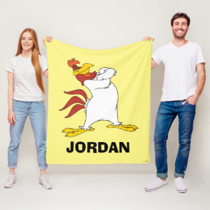Foghorn Leghorn Arms Crossed Fleece Blanket