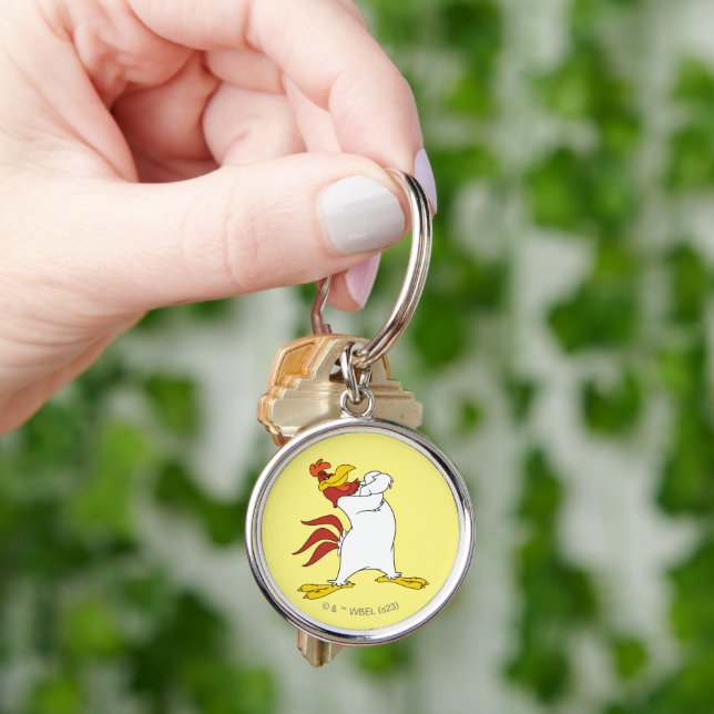 Foghorn Leghorn Arms Crossed Key Ring (Hand)