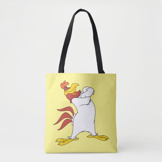 Foghorn Leghorn Arms Crossed Tote Bag (Front)