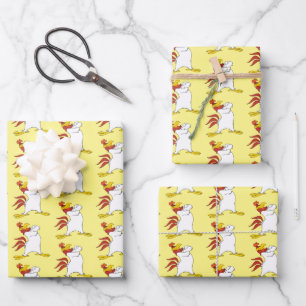 Foghorn Leghorn Arms Crossed Wrapping Paper Sheet