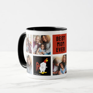 Foghorn Leghorn   Best Mom Photo Collage Mug