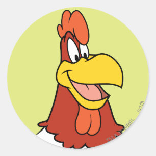 Foghorn Leghorn Closeup Classic Round Sticker
