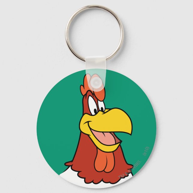 Foghorn Leghorn Closeup Key Ring (Front)