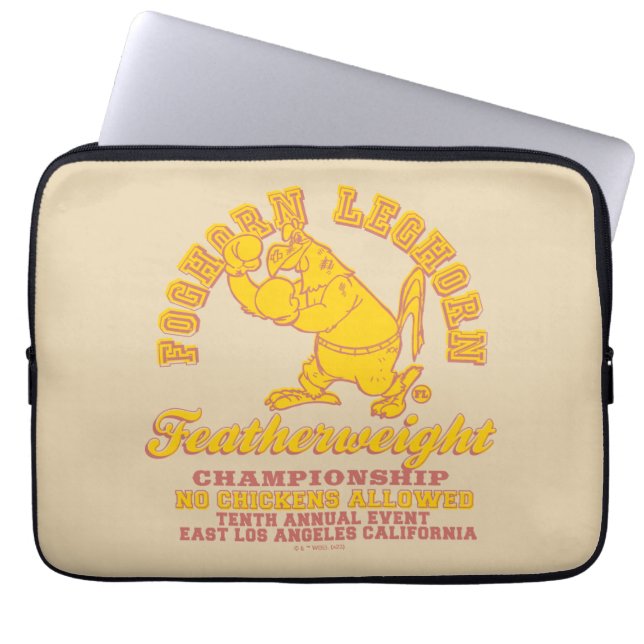 Foghorn Leghorn Featherweight Championship Laptop Sleeve (Front)