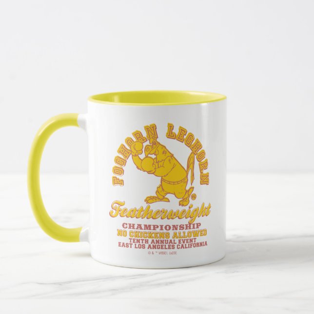 Foghorn Leghorn Featherweight Championship Mug (Left)
