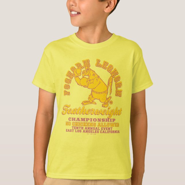 Foghorn Leghorn Featherweight Championship T-Shirt (Front)