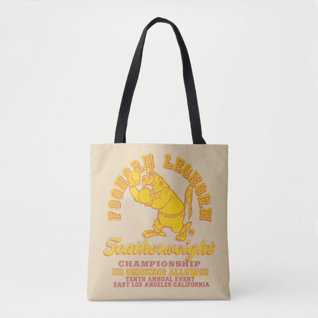 Foghorn Leghorn Featherweight Championship Tote Bag (Front)