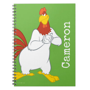 Foghorn Leghorn   Mischievous Stare Notebook