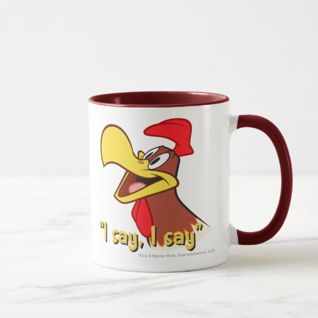 Foghorn Looking Up Mug (Right)