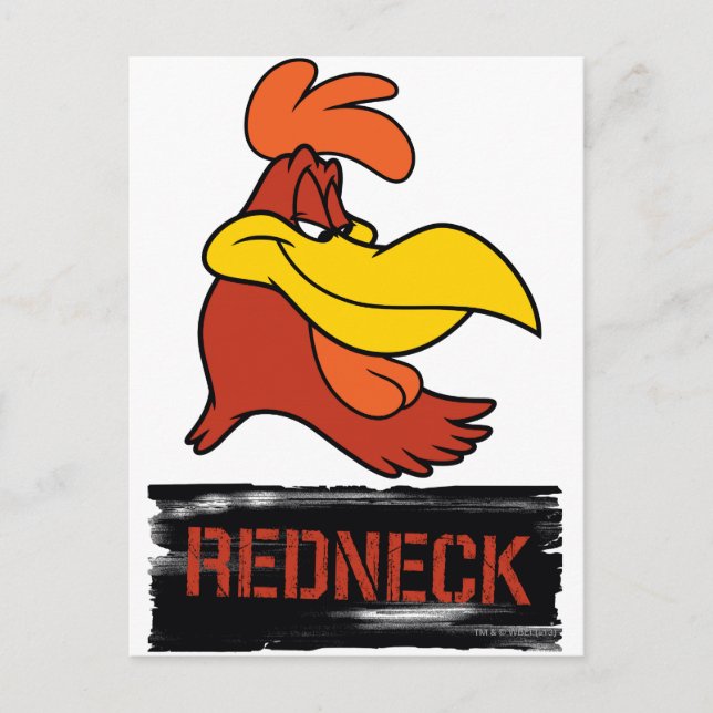 Foghorn Redneck Postcard (Front)